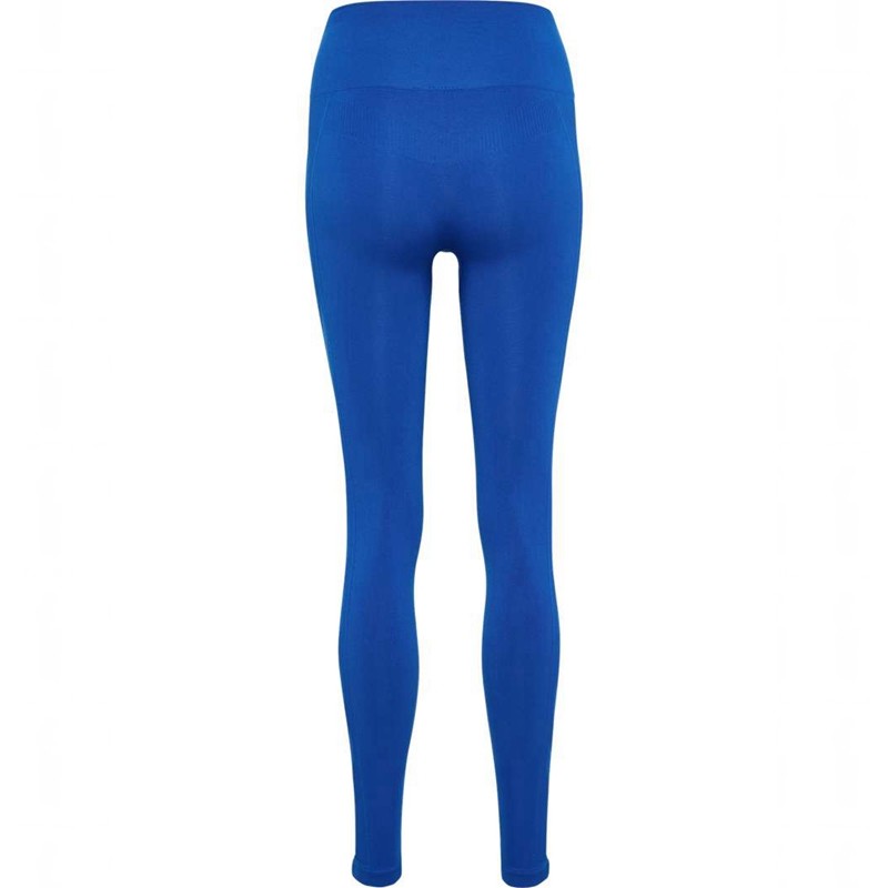 Hummel Tif Seamless High Waist Ženske Hulahopke Plave | 647771-289