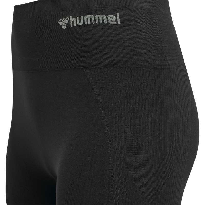 Hummel Tif Seamless High Waist Ženske Hulahopke Crne | 457541-565