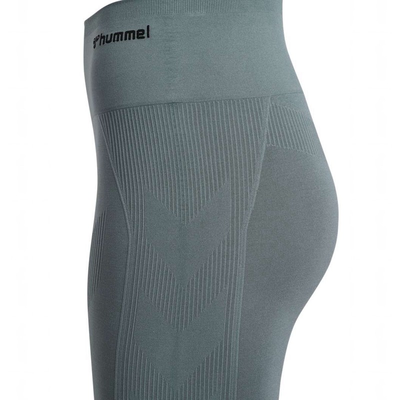 Hummel Tif Seamless High Waist Ženske Tenisice Sive | 654277-391