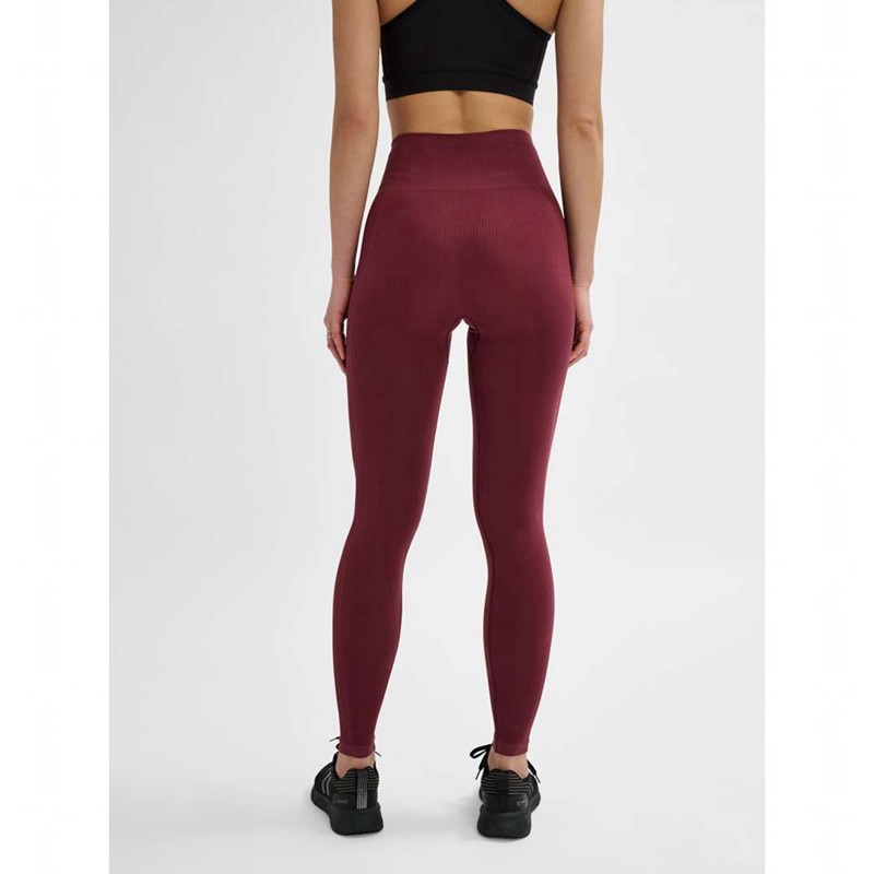 Hummel Tif Seamless High Waist Ženske Tenisice Bordo | 933948-793