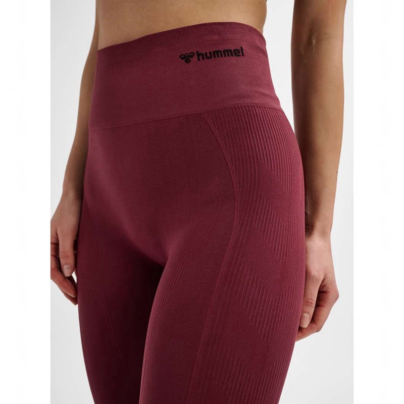 Hummel Tif Seamless High Waist Ženske Tenisice Bordo | 933948-793