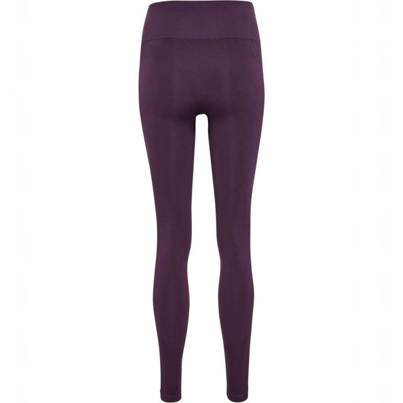 Hummel Tif Seamless High Waist Ženske Čarape Ljubičaste | 709774-353