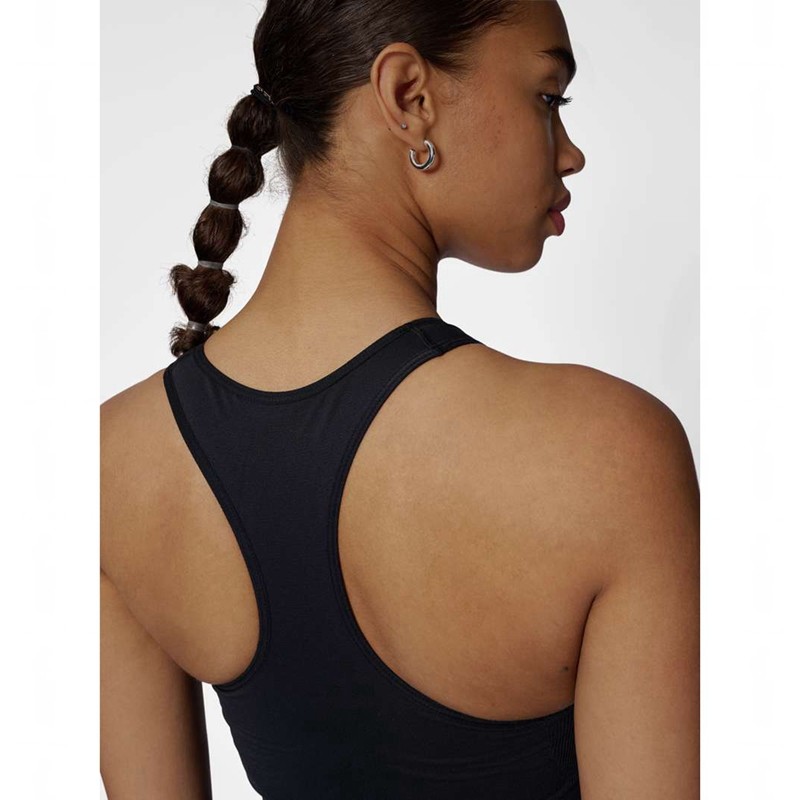 Hummel Tif Seamless Padded Ženske Sportski Grudnjak Crne | 811918-937