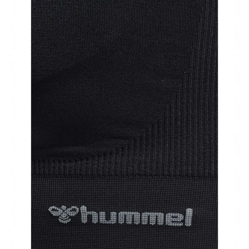 Hummel Tif Seamless Padded Ženske Sportski Grudnjak Crne | 811918-937