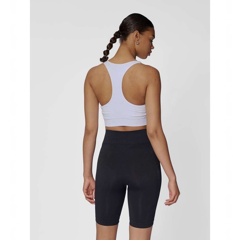Hummel Tif Seamless Top Ženske Sportski Grudnjak Bijele | 642160-728