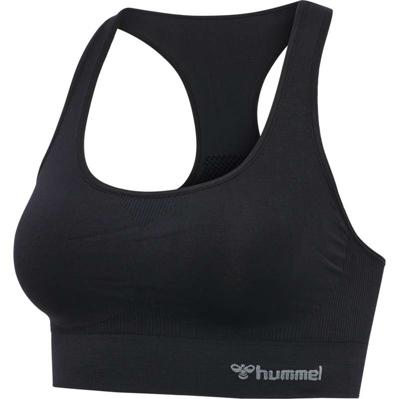 Hummel Tif Seamless Top Ženske Sportski Grudnjak Crne | 810830-033