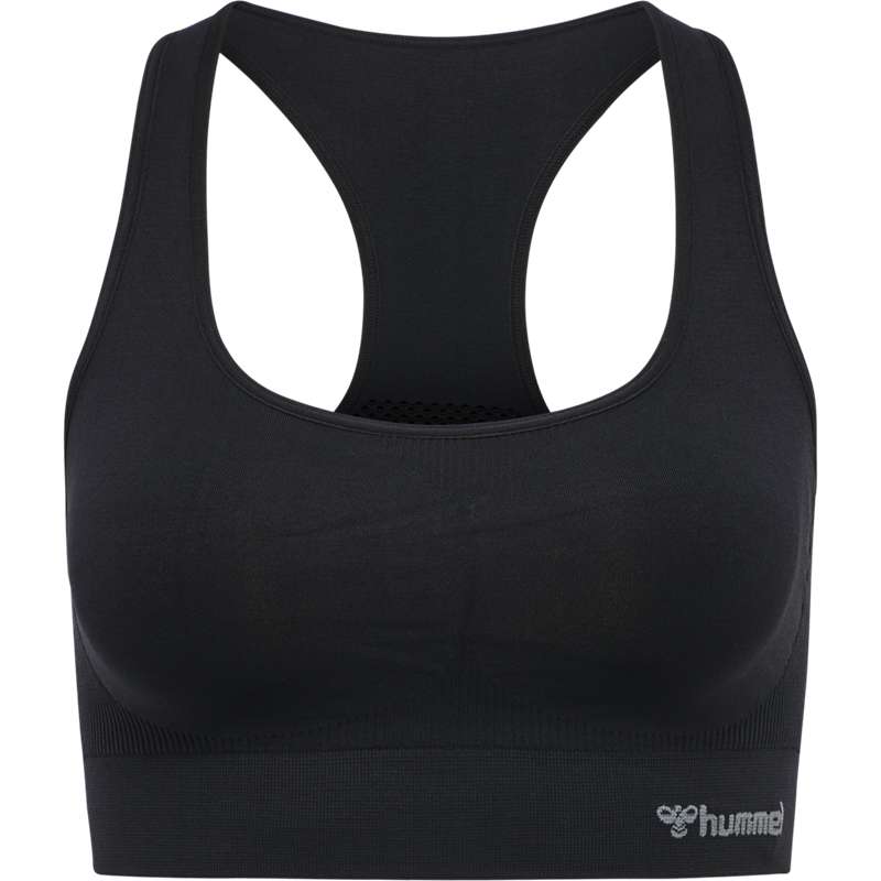 Hummel Tif Seamless Top Ženske Sportski Grudnjak Crne | 810830-033