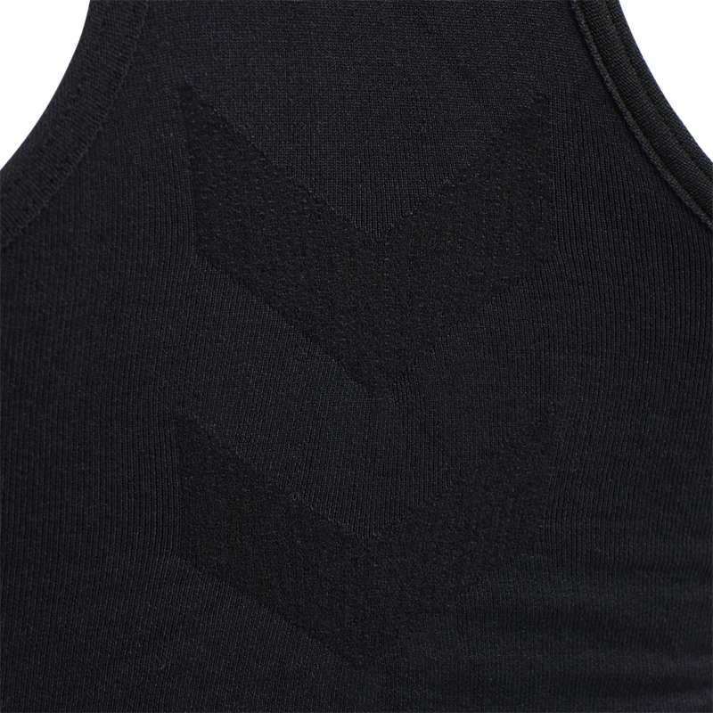Hummel Tif Seamless Top Ženske Sportski Grudnjak Crne | 810830-033