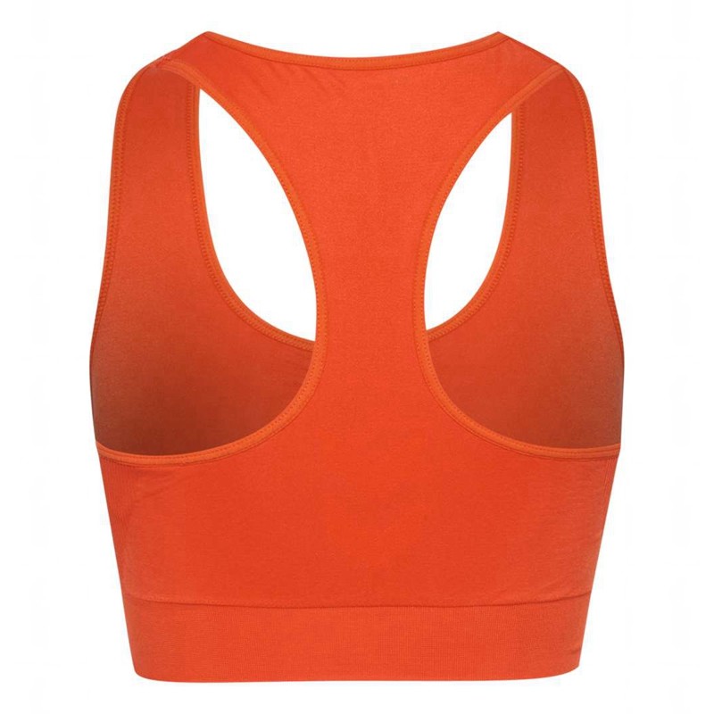 Hummel Tif Seamless Top Ženske Sportski Grudnjak Narančaste | 299028-267