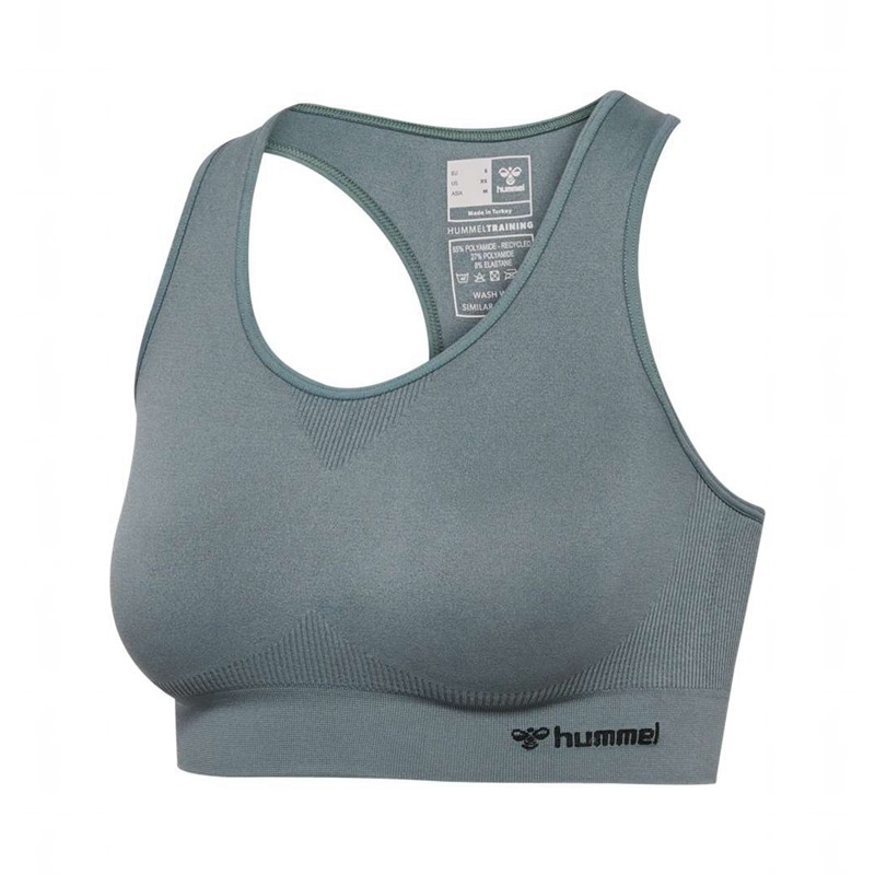 Hummel Tif Seamless Top Ženske Sportski Grudnjak Sive | 127346-288