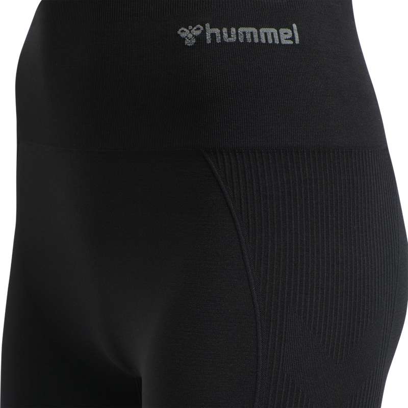 Hummel Tif Seamless Ženske Kratke Hlače Crne | 891453-490