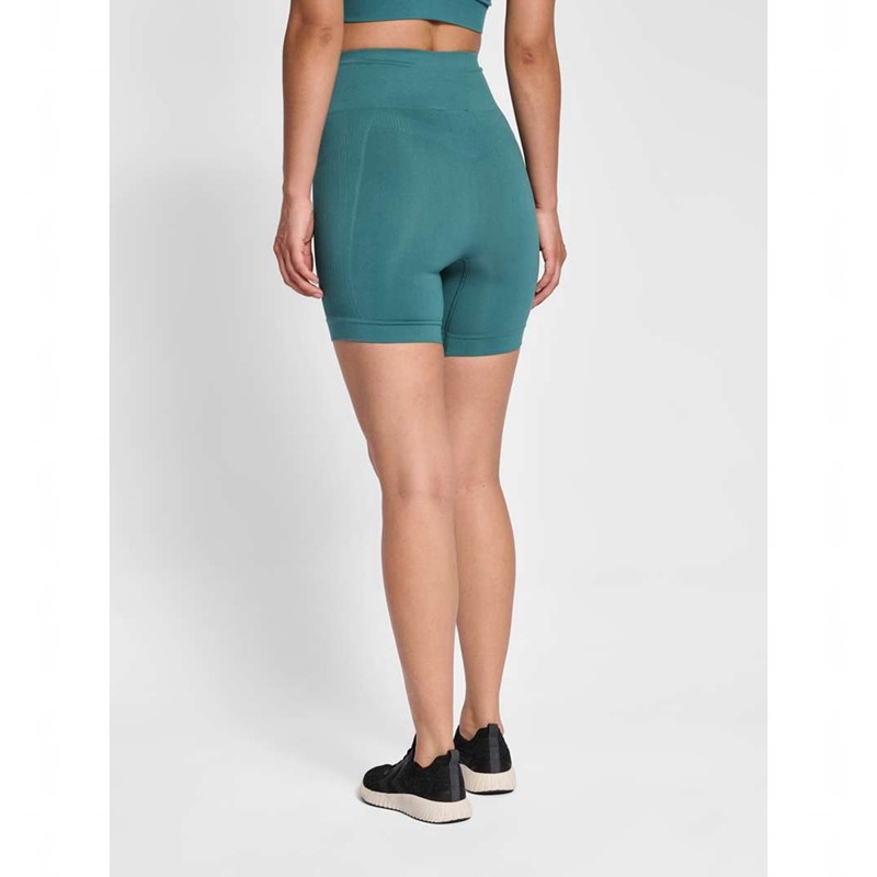 Hummel Tif Seamless Ženske Kratke Hlače Plave | 464167-697