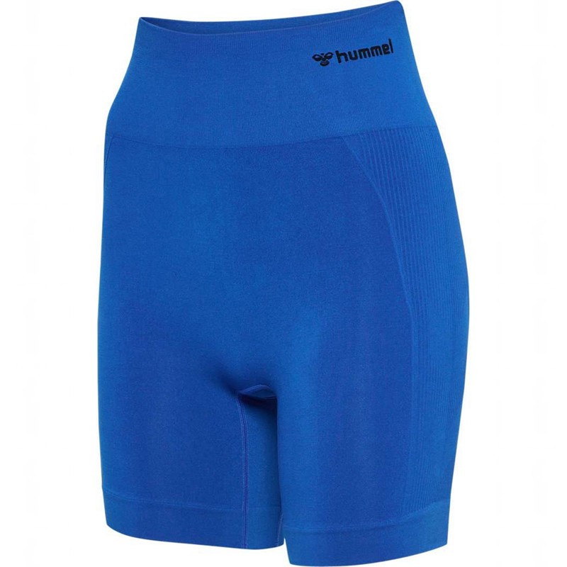 Hummel Tif Seamless Ženske Kratke Hlače Plave | 607696-376