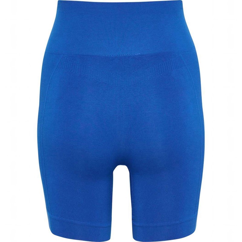Hummel Tif Seamless Ženske Kratke Hlače Plave | 607696-376