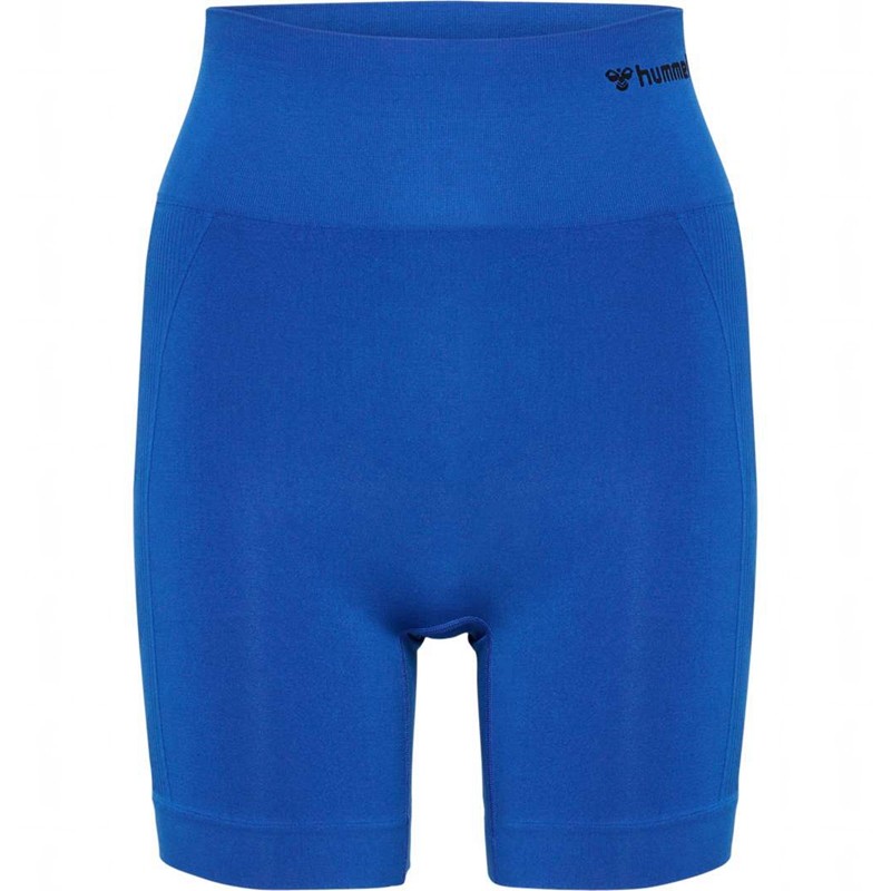 Hummel Tif Seamless Ženske Kratke Hlače Plave | 607696-376