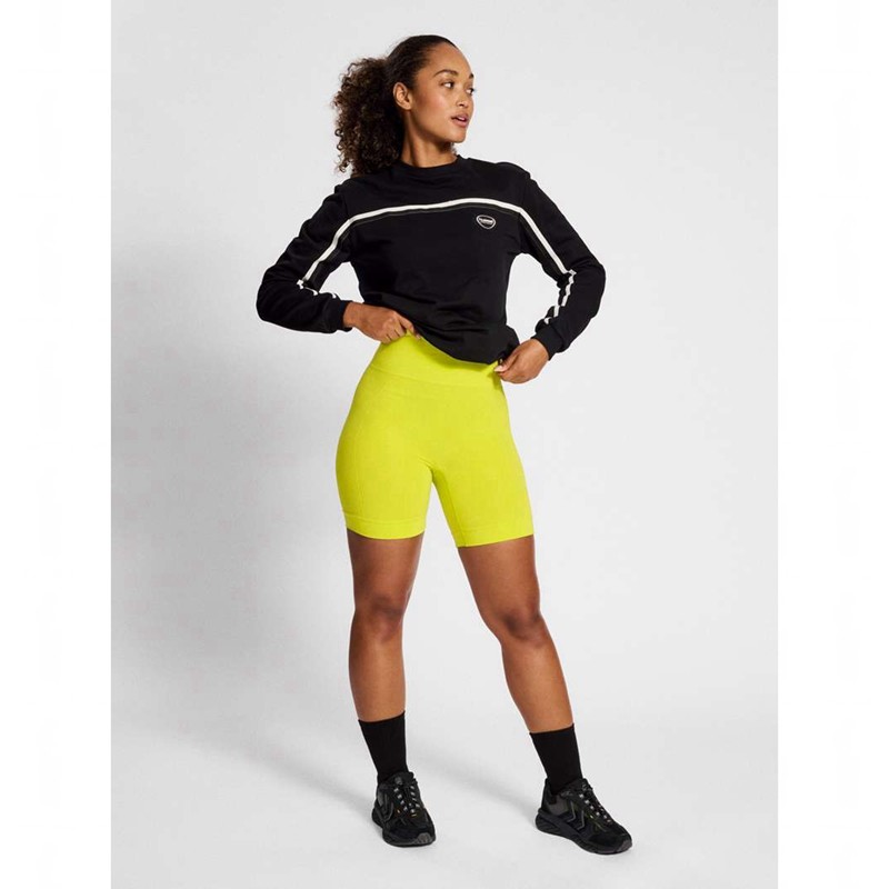 Hummel Tif Seamless Ženske Kratke Hlače Žute | 649699-246
