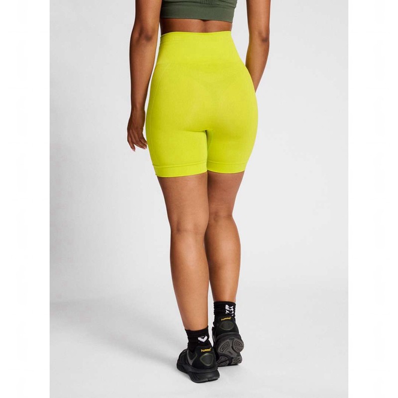 Hummel Tif Seamless Ženske Kratke Hlače Žute | 649699-246