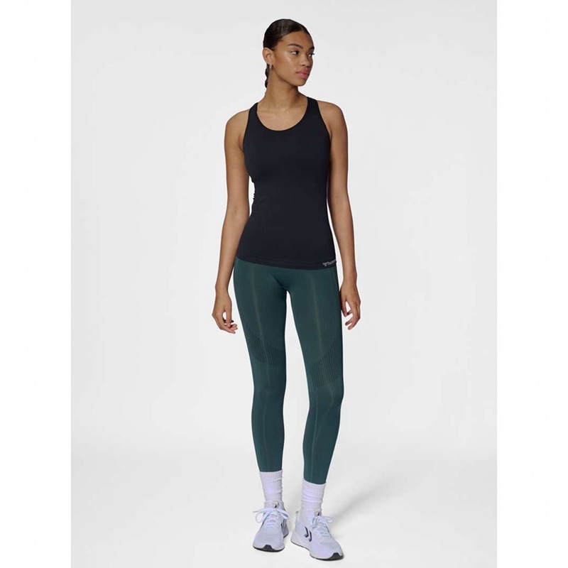 Hummel Tif Seamless Ženske Majica bez Rukava Crne | 913981-398
