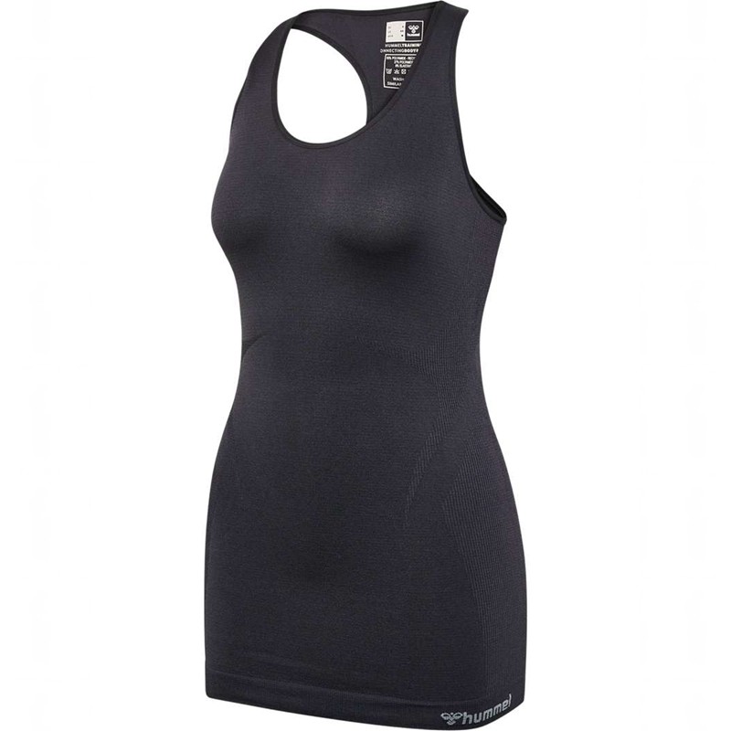 Hummel Tif Seamless Ženske Majica bez Rukava Crne | 913981-398