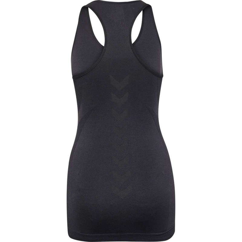 Hummel Tif Seamless Ženske Majica bez Rukava Crne | 913981-398