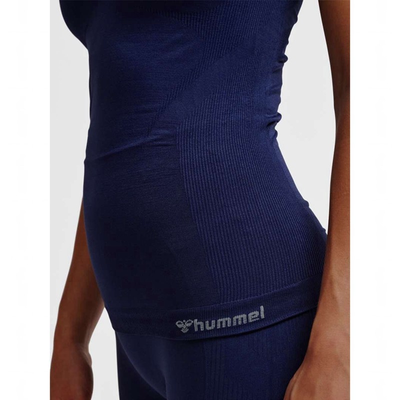 Hummel Tif Seamless Ženske Majica bez Rukava Crne | 075766-427