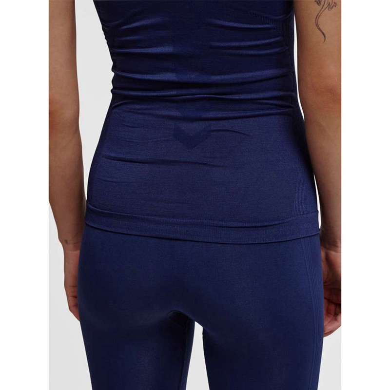 Hummel Tif Seamless Ženske Majica bez Rukava Crne | 075766-427