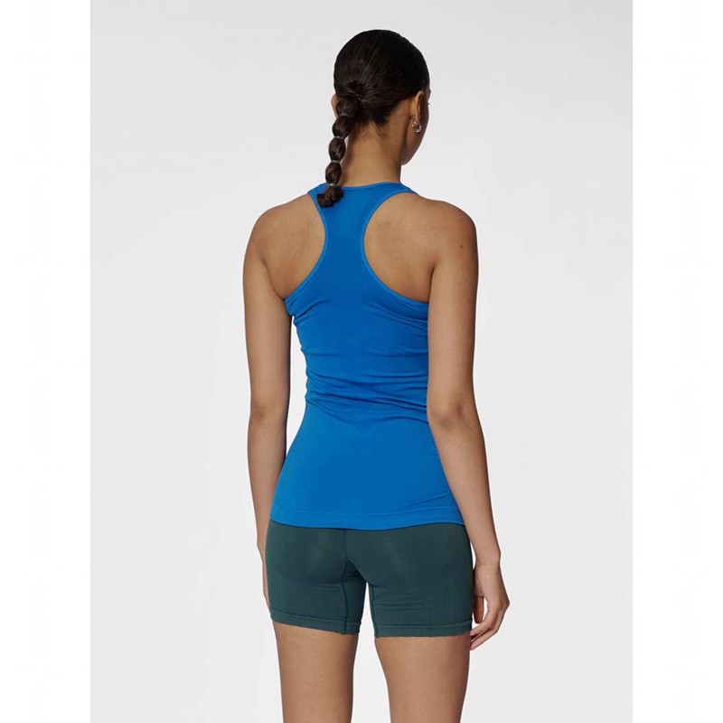 Hummel Tif Seamless Ženske Majica bez Rukava Plave | 246919-482
