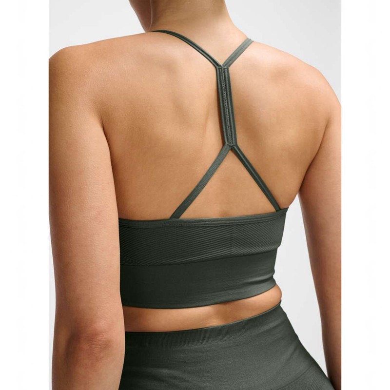 Hummel Tiffy Seamless Top Ženske Haljina Zelene | 426669-970