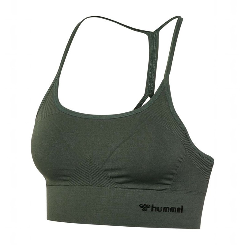 Hummel Tiffy Seamless Top Ženske Haljina Zelene | 426669-970