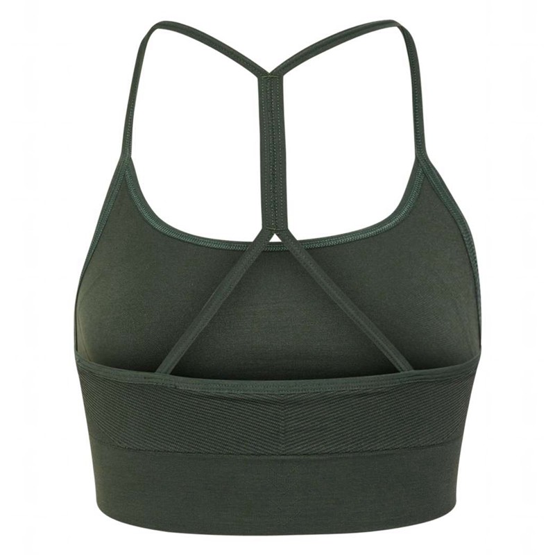Hummel Tiffy Seamless Top Ženske Haljina Zelene | 426669-970