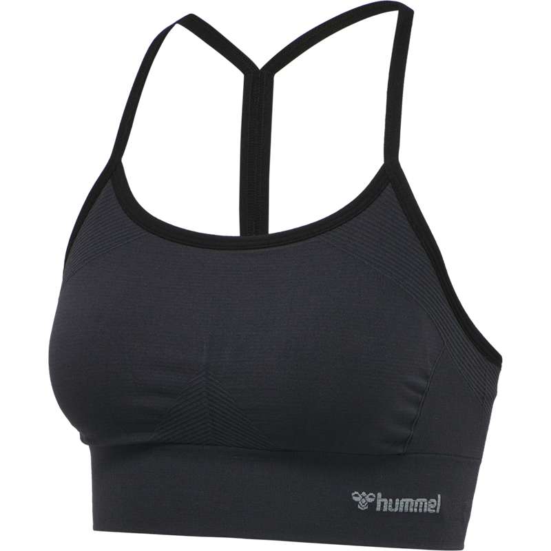 Hummel Tiffy Seamless Top Ženske Sportski Grudnjak Crne | 824233-037