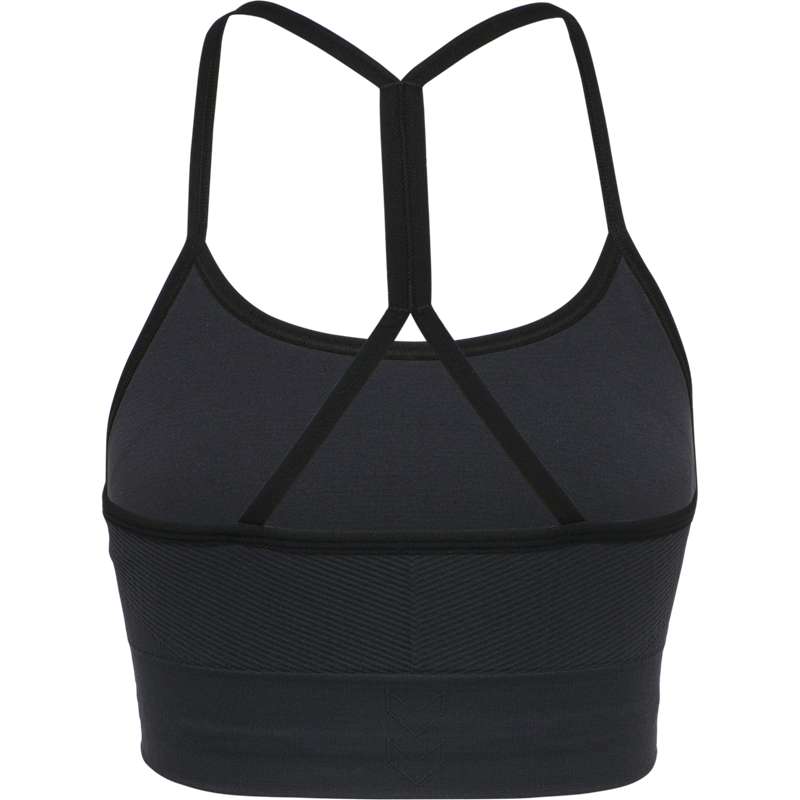 Hummel Tiffy Seamless Top Ženske Sportski Grudnjak Crne | 824233-037