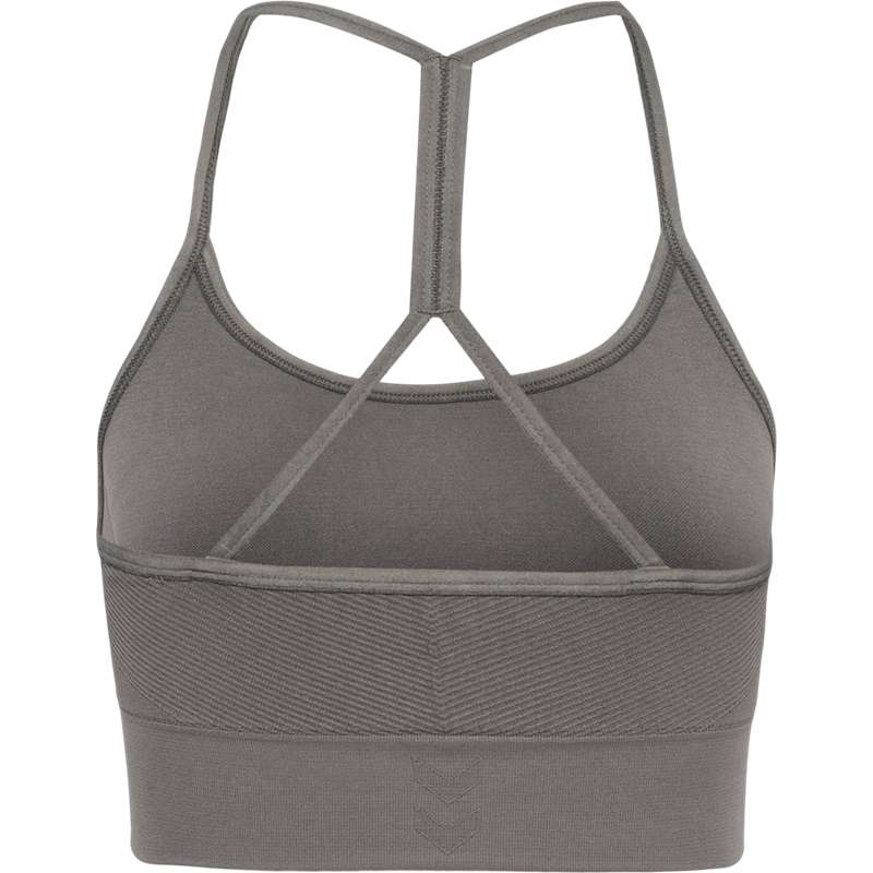 Hummel Tiffy Seamless Top Ženske Sportski Grudnjak Sive | 454561-716