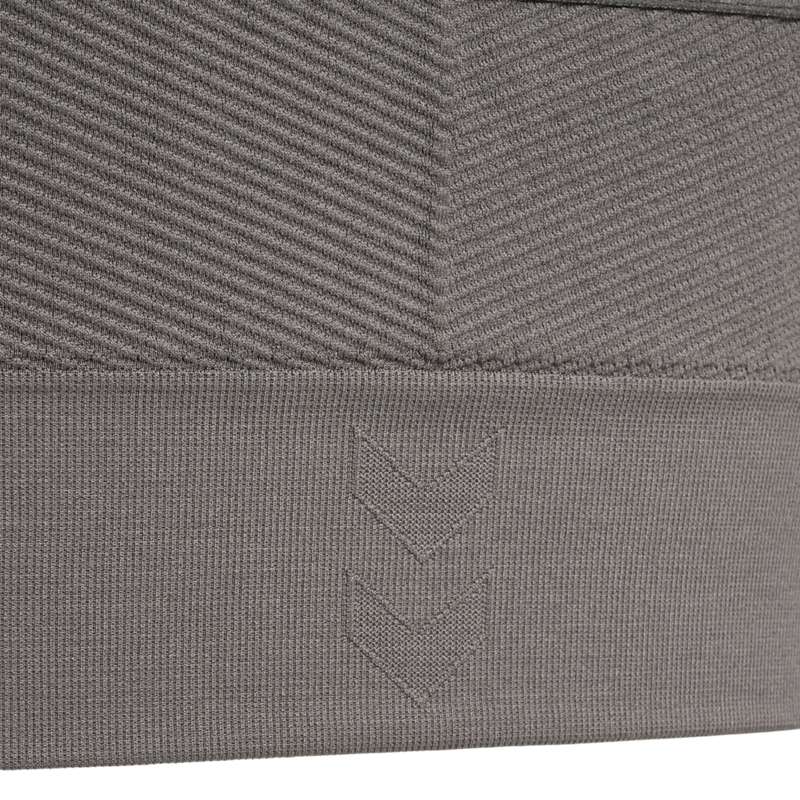 Hummel Tiffy Seamless Top Ženske Sportski Grudnjak Sive | 454561-716