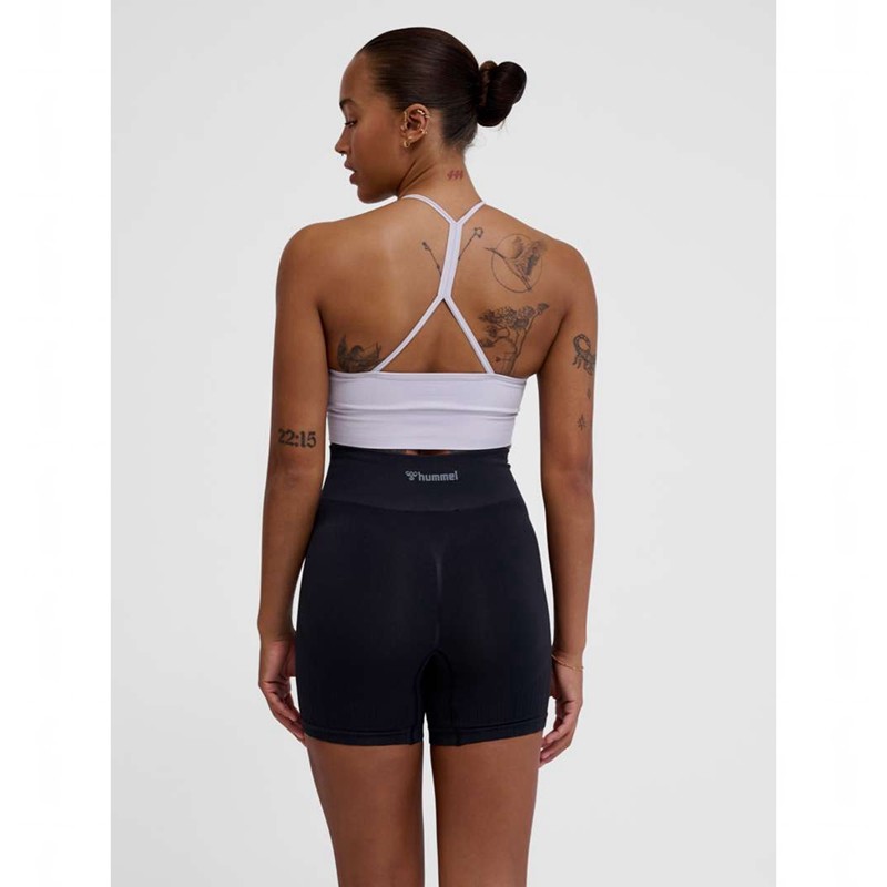 Hummel Tiffy Seamless Top Ženske Sportski Grudnjak Boje Lavande | 546002-386