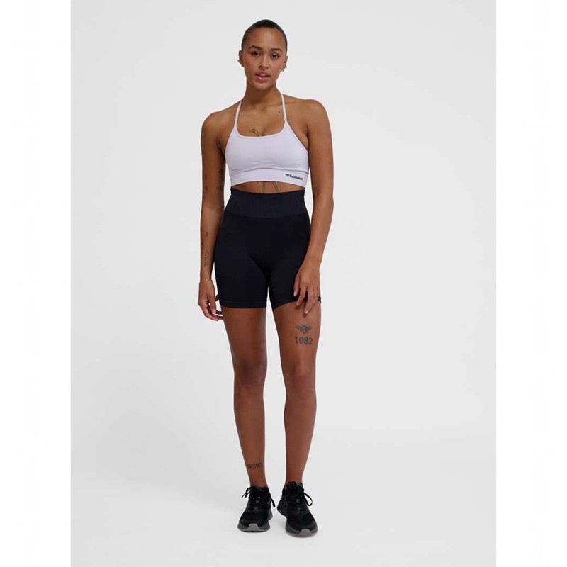 Hummel Tiffy Seamless Top Ženske Sportski Grudnjak Boje Lavande | 546002-386