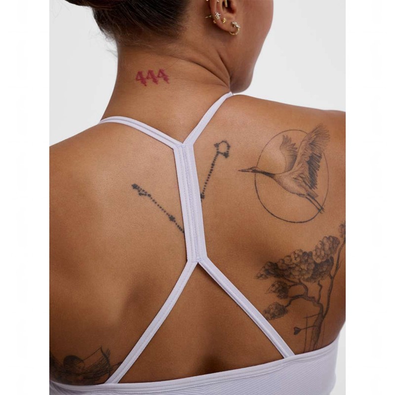 Hummel Tiffy Seamless Top Ženske Sportski Grudnjak Boje Lavande | 546002-386