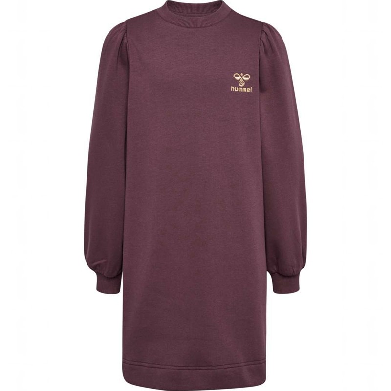 Hummel Tone L/S Dječje Haljina Fuksije | 688757-053