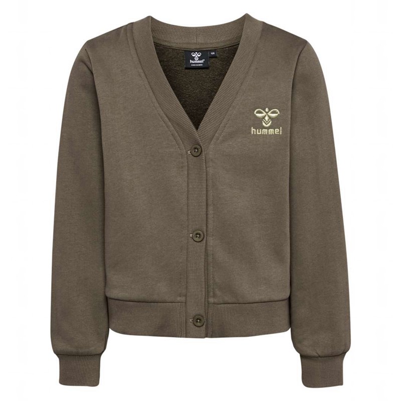 Hummel Tone Sweat Dječje Kardigan Smeđe | 633112-697