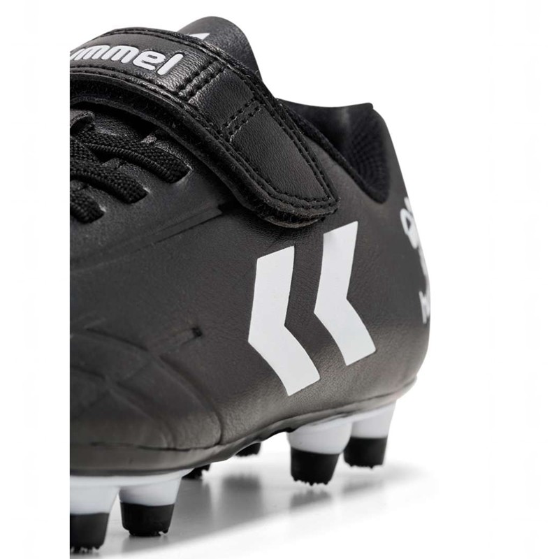Hummel Top Star F.G. Jr Dječje Tenisice za Nogomet Crne | 172022-661