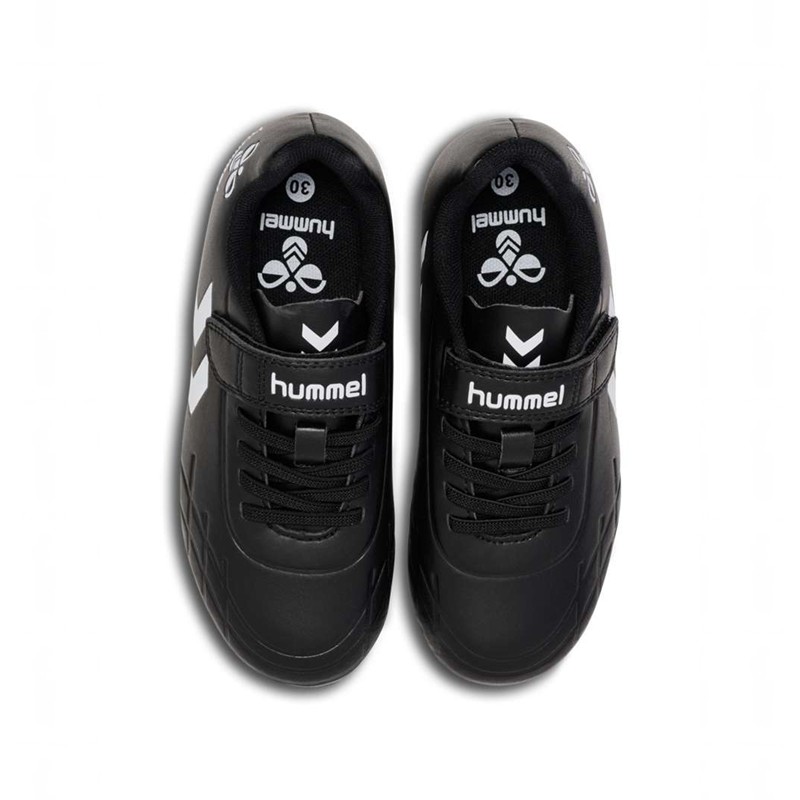 Hummel Top Star F.G. Jr Dječje Tenisice za Nogomet Crne | 172022-661
