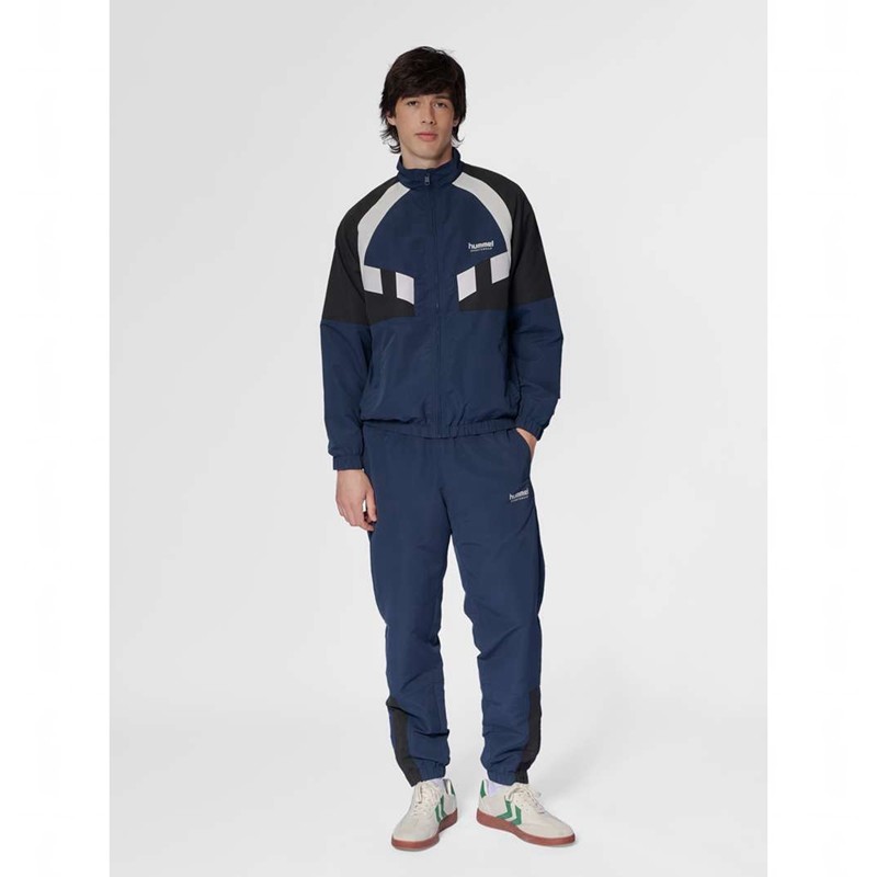 Hummel Tracksuit Sportswear Muške Polo Majice Tamnoplave | 358425-623