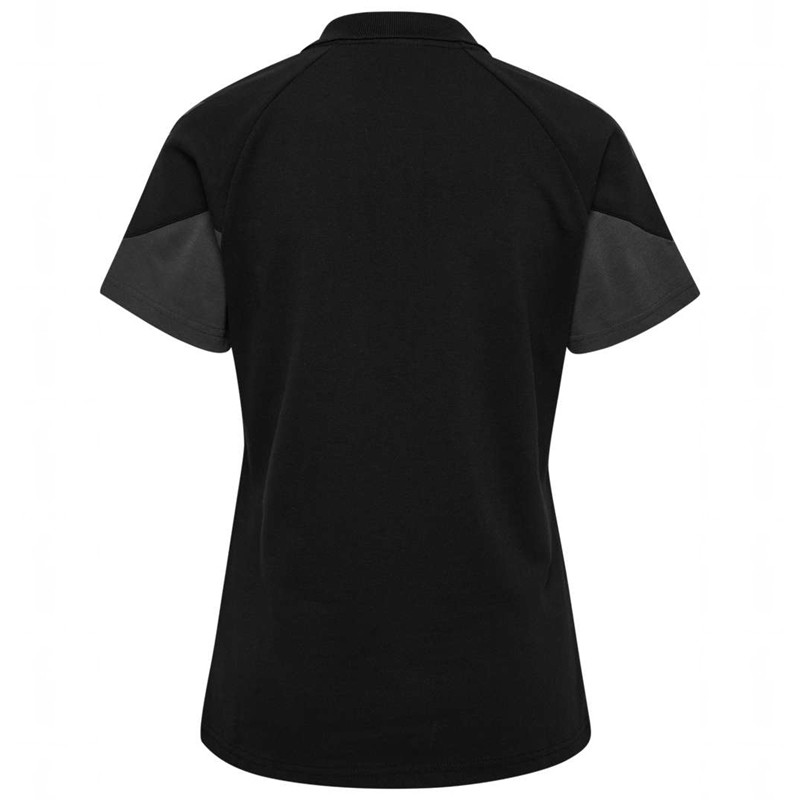 Hummel Travel Polo Ženske Majice Crne | 603564-085