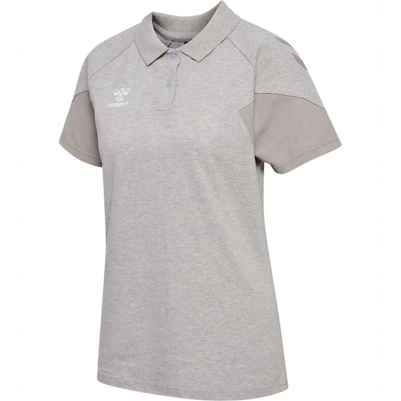 Hummel Travel Polo Ženske Majice Sive | 577292-411