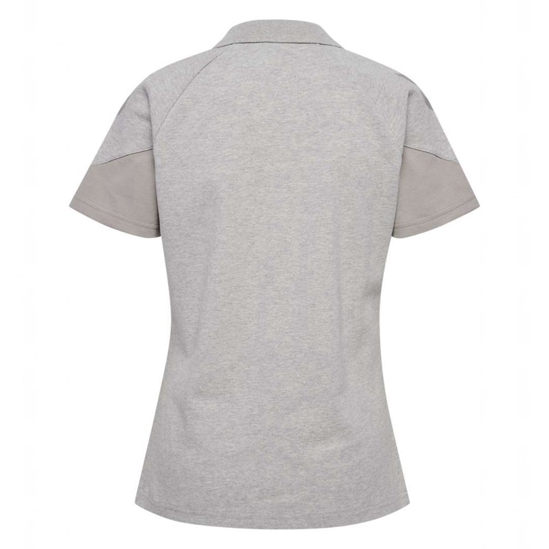 Hummel Travel Polo Ženske Majice Sive | 577292-411