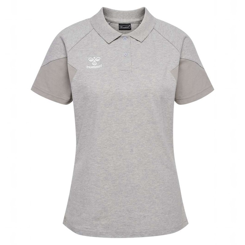 Hummel Travel Polo Ženske Majice Sive | 577292-411