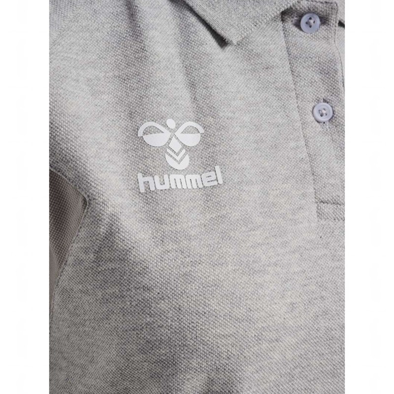 Hummel Travel Polo Ženske Majice Sive | 577292-411