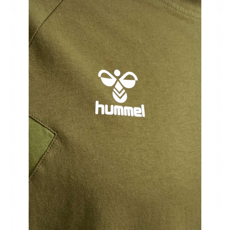 Hummel Travel S/S Muške Majice Maslinasto Zelene | 546825-675