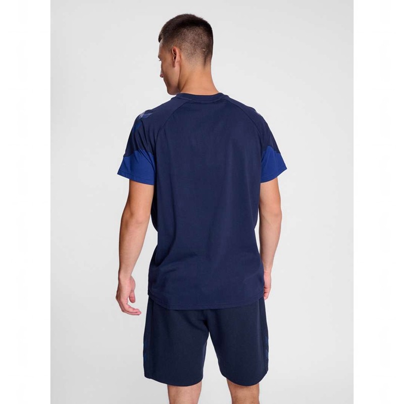 Hummel Travel S/S Muške Majice Tamnoplave | 547910-019