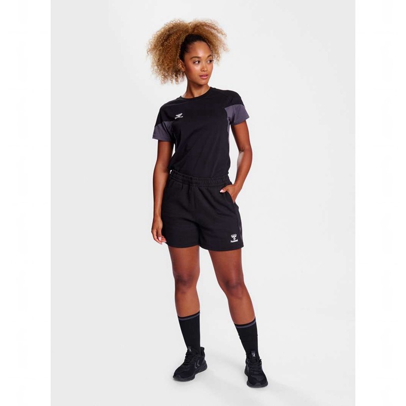Hummel Travel S/S Ženske Majice Crne | 806791-281